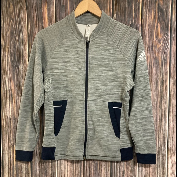 Adidas Women’s Climalite Full Zip Warm Up Jacket - Size XS - Picture 1 of 6